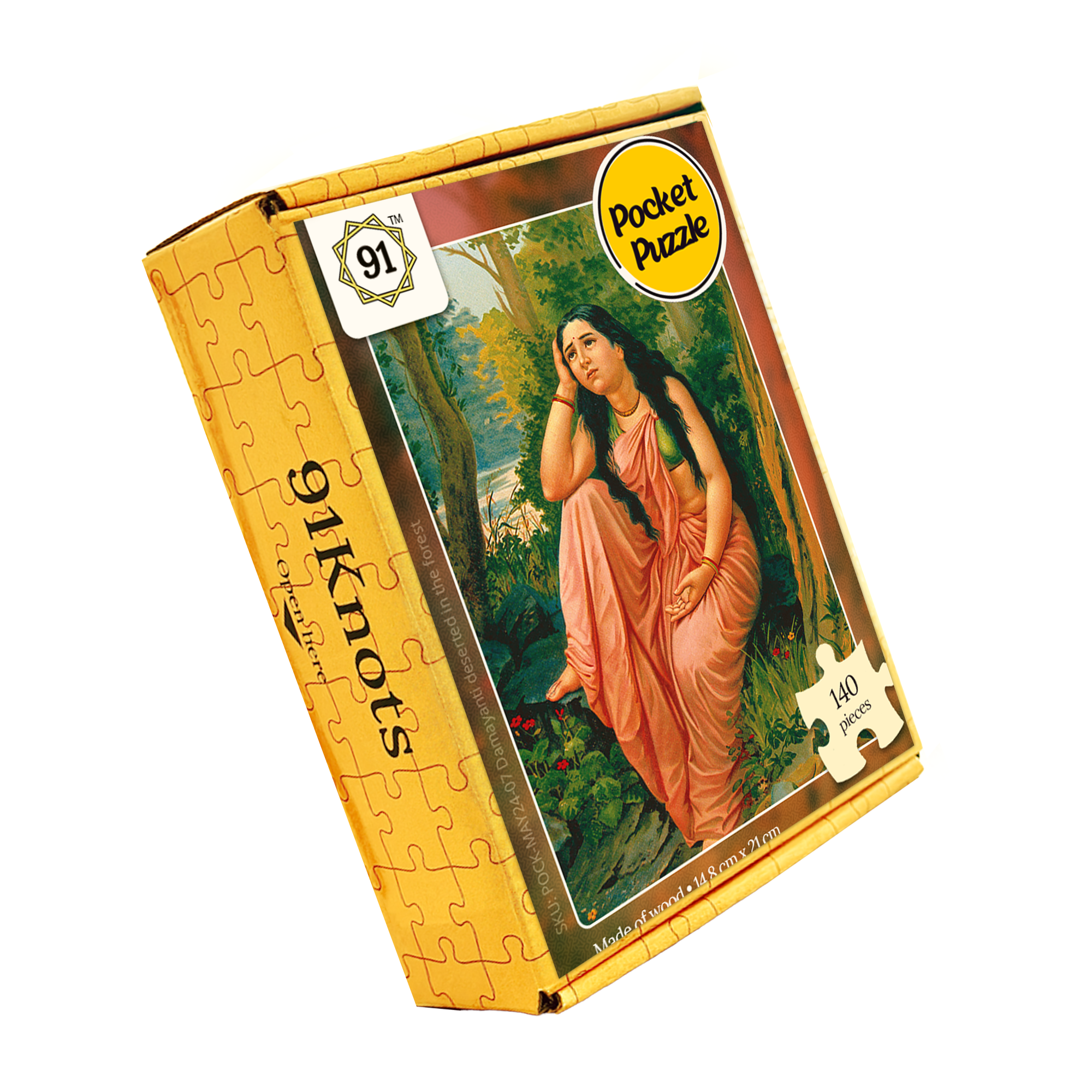 Damayanti deserted in the forest Pocket Puzzle