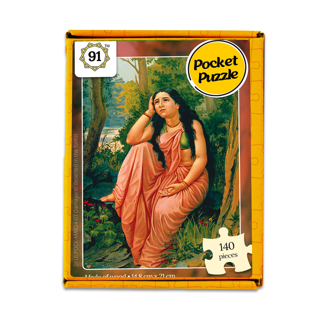Damayanti deserted in the forest Pocket Puzzle