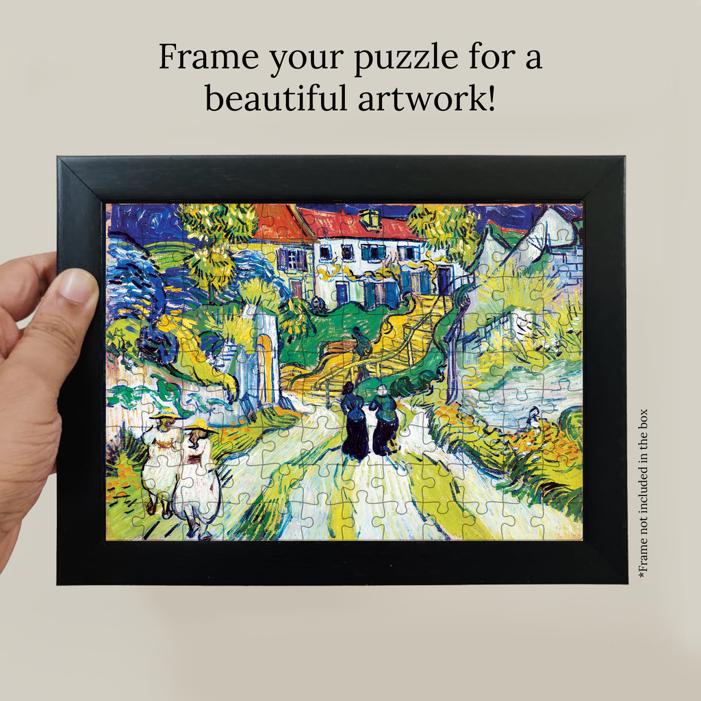 Stairway At Auvers (1890) Pocket Puzzle