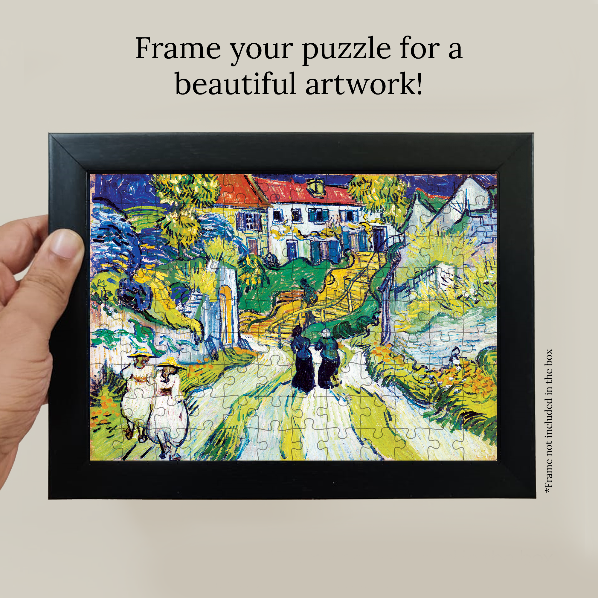 Stairway At Auvers (1890) Pocket Puzzle