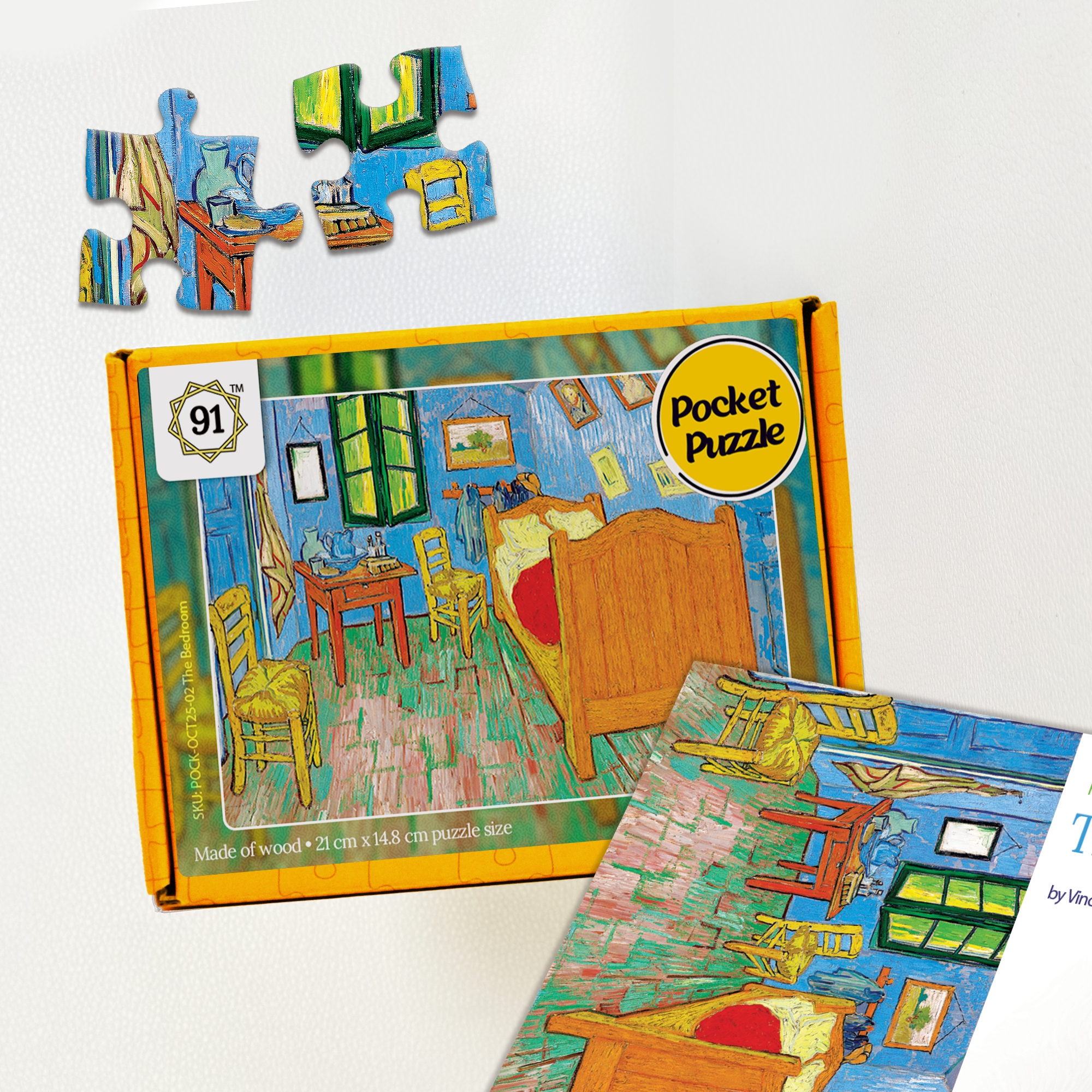 The Bedroom (1889) Pocket Puzzle