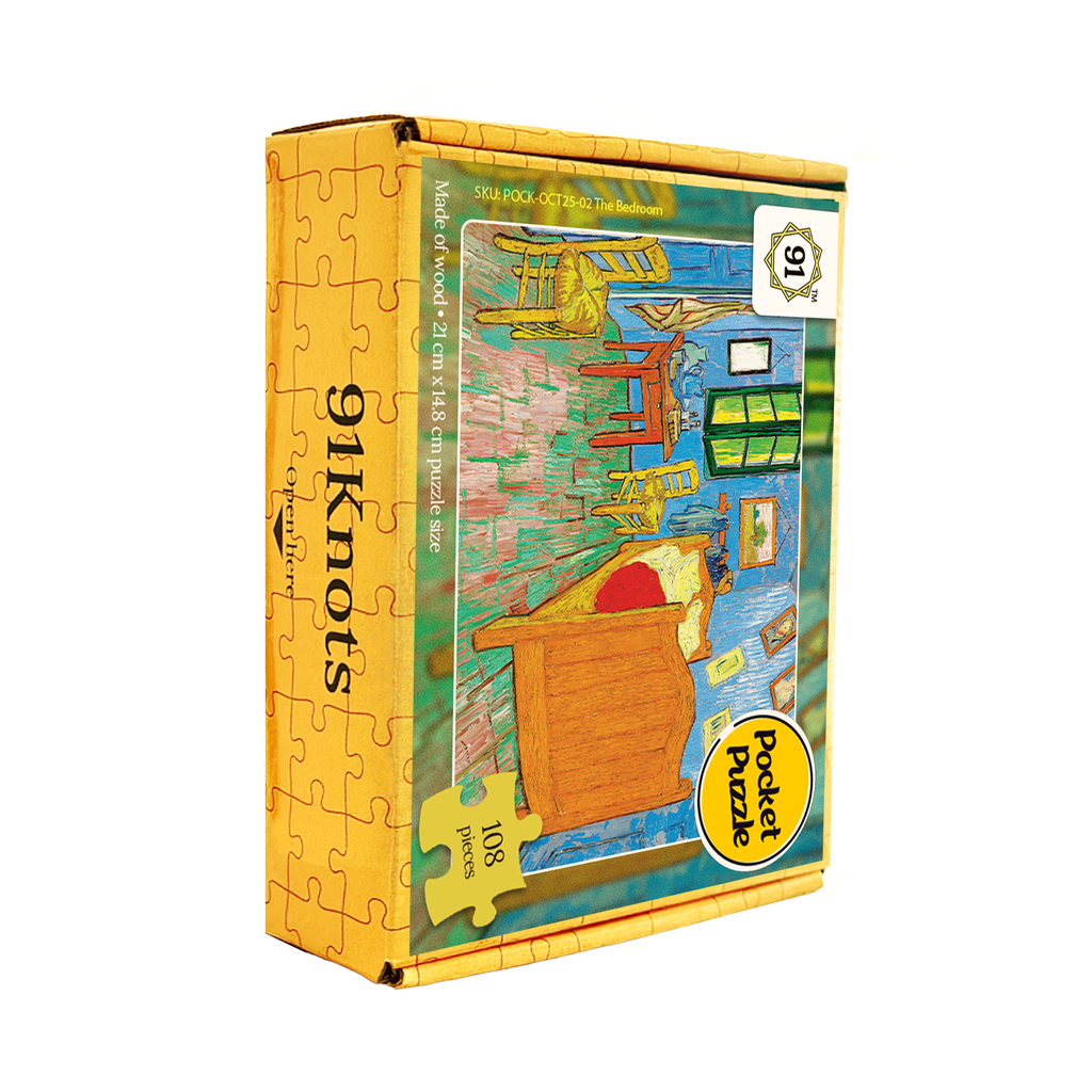 The Bedroom (1889) Pocket Puzzle