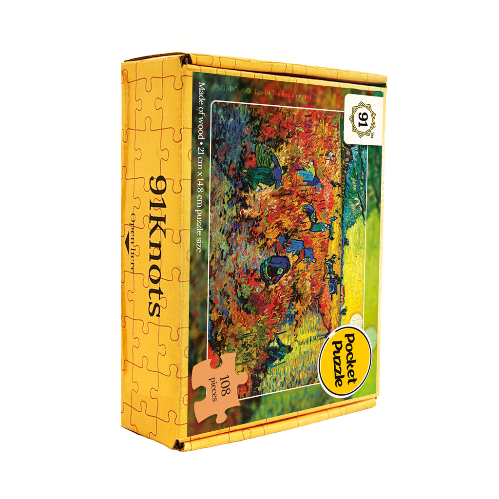 The Red Vineyard (1888) Pocket Puzzle
