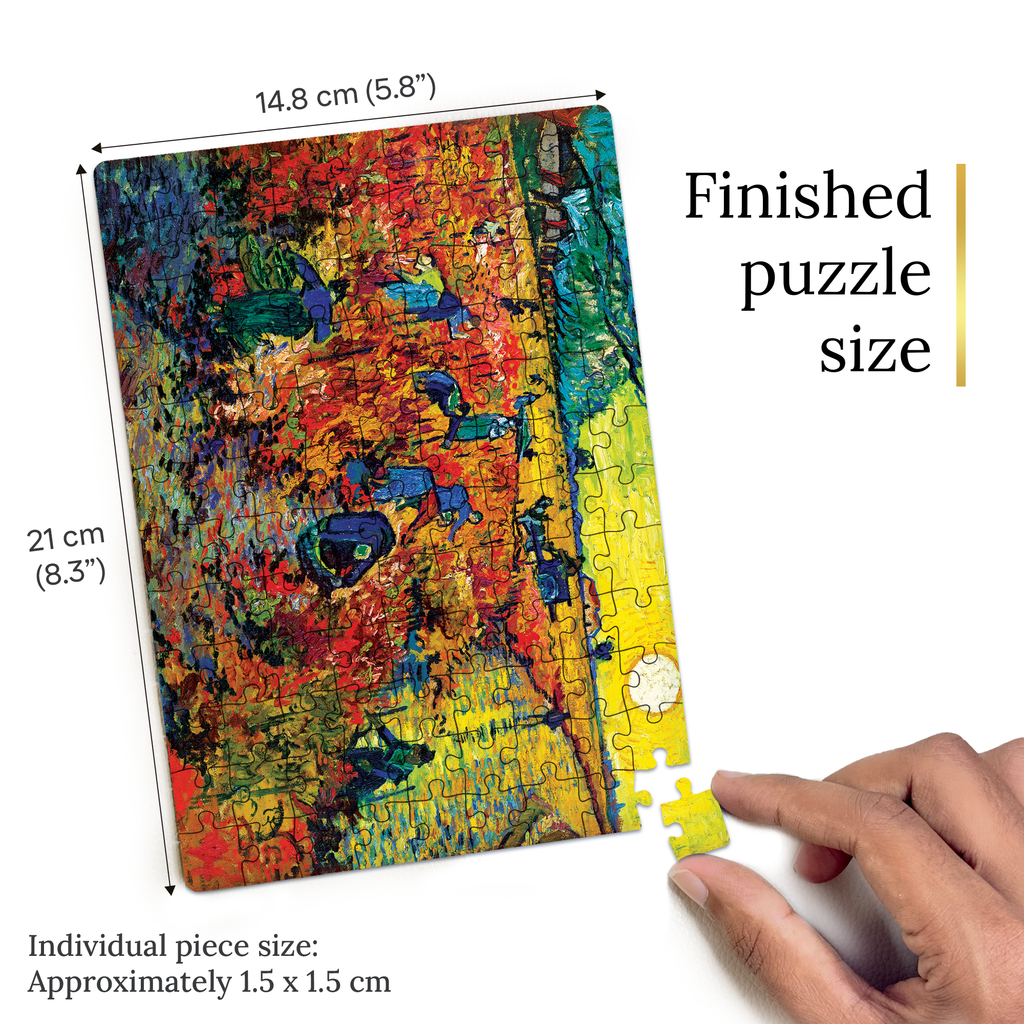 The Red Vineyard (1888) Pocket Puzzle