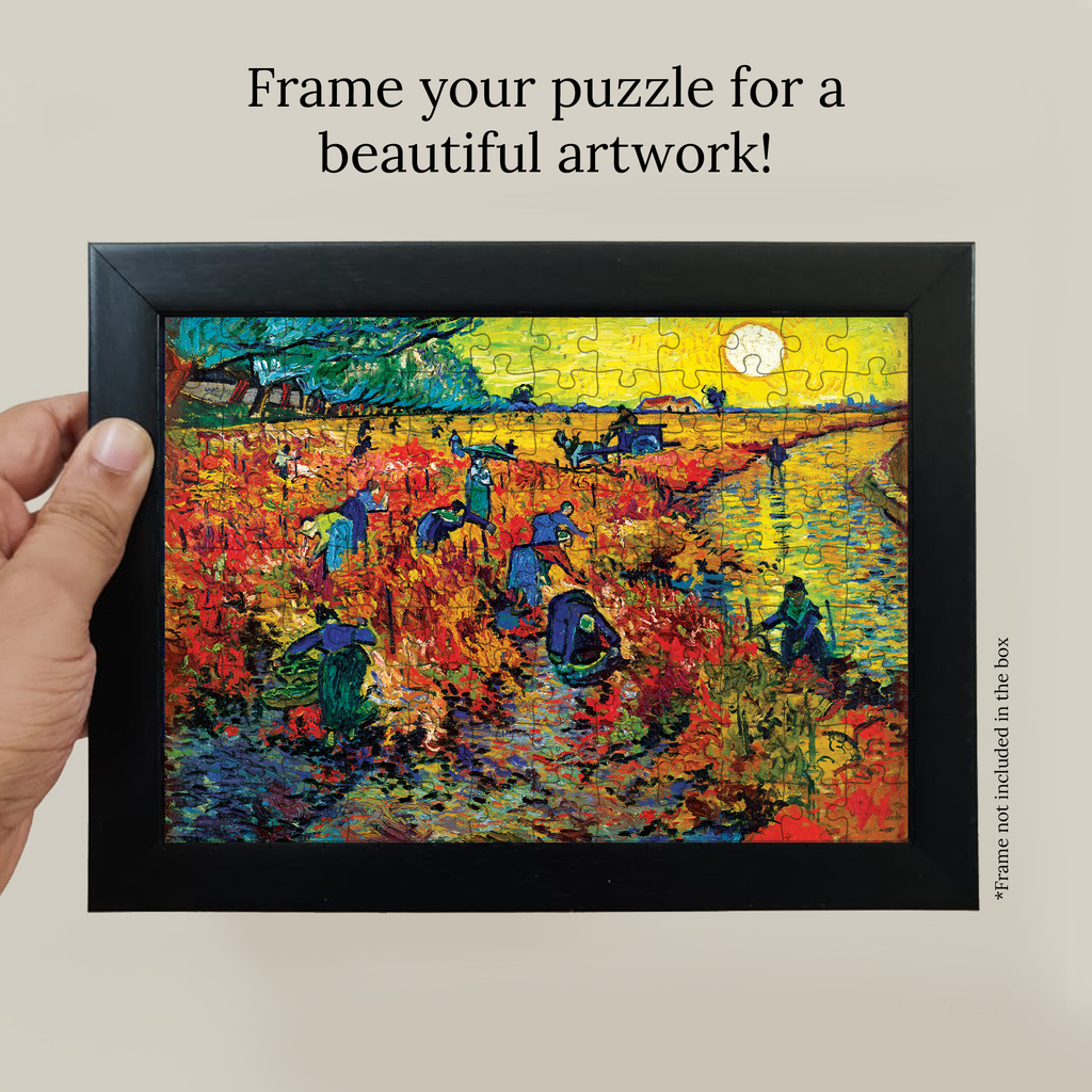 The Red Vineyard (1888) Pocket Puzzle