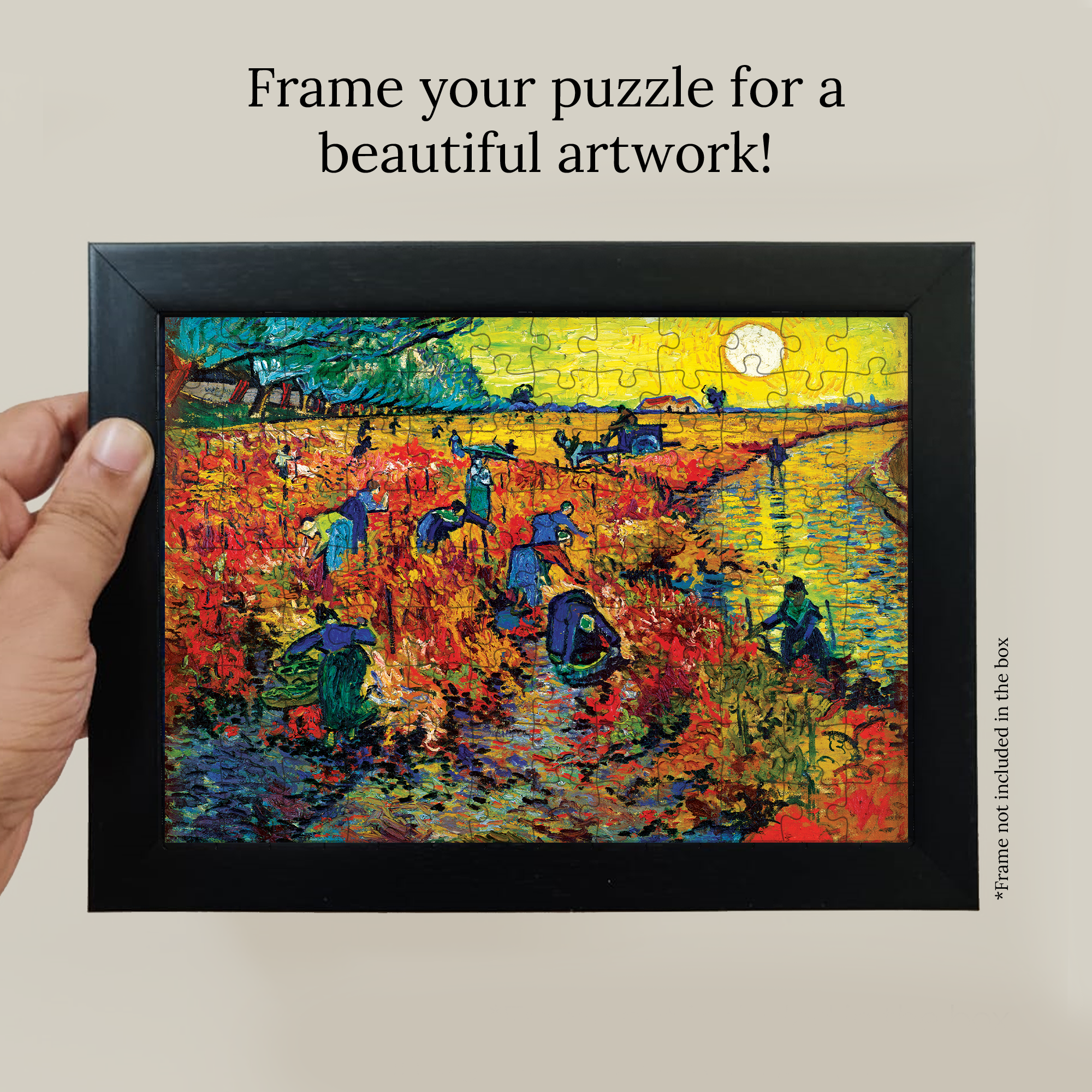 The Red Vineyard (1888) Pocket Puzzle
