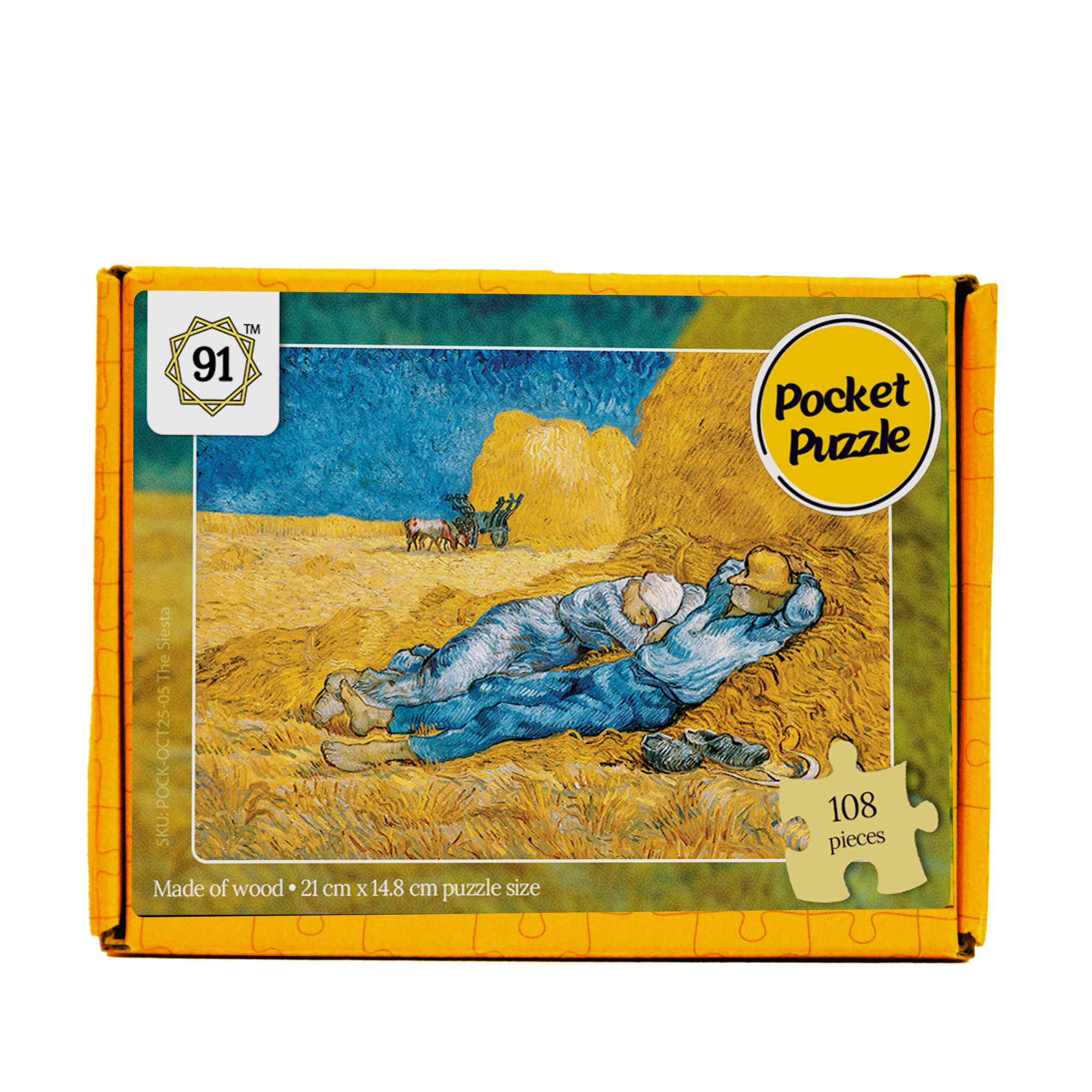 The Siesta (1980) Pocket Puzzle