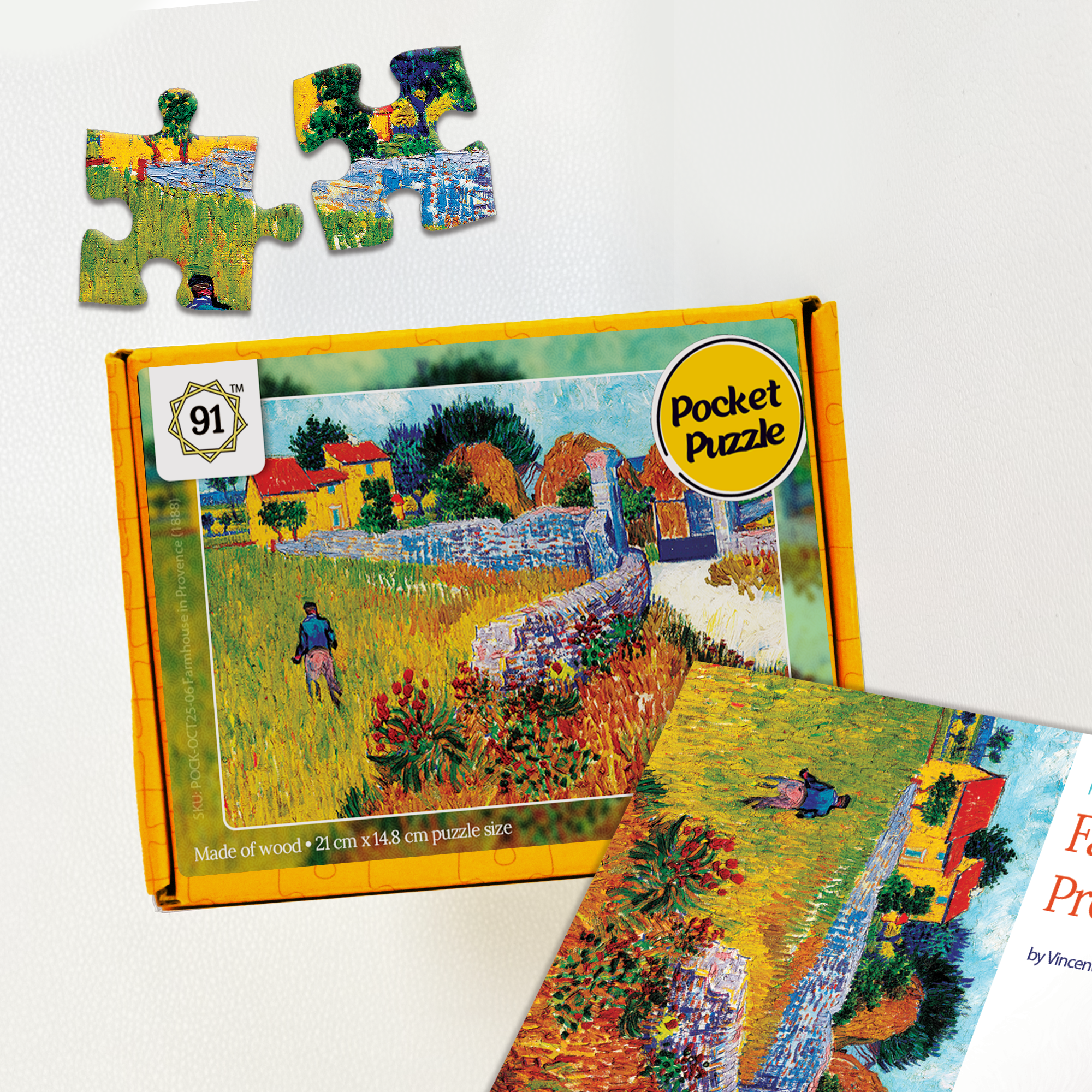 Farmhouse in Provence (1888) Pocket Puzzle