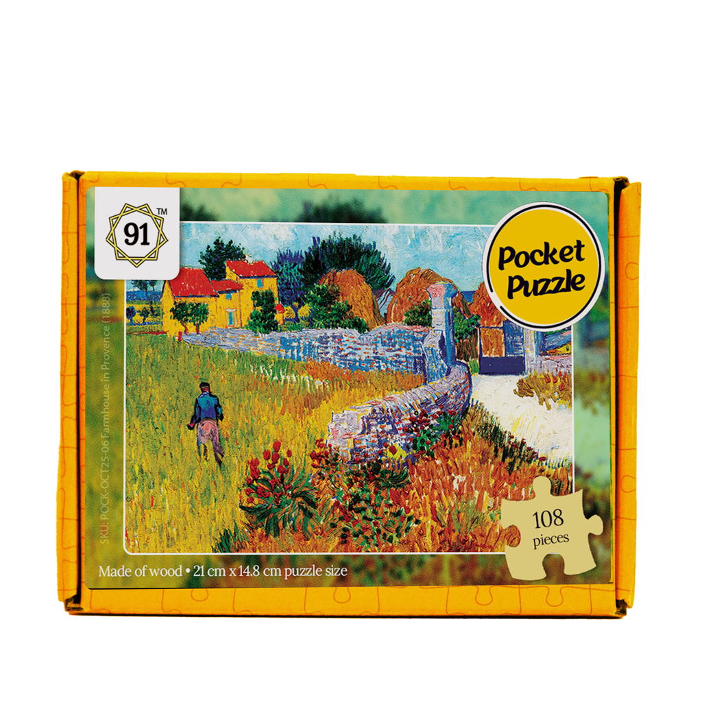 Farmhouse in Provence (1888) Pocket Puzzle