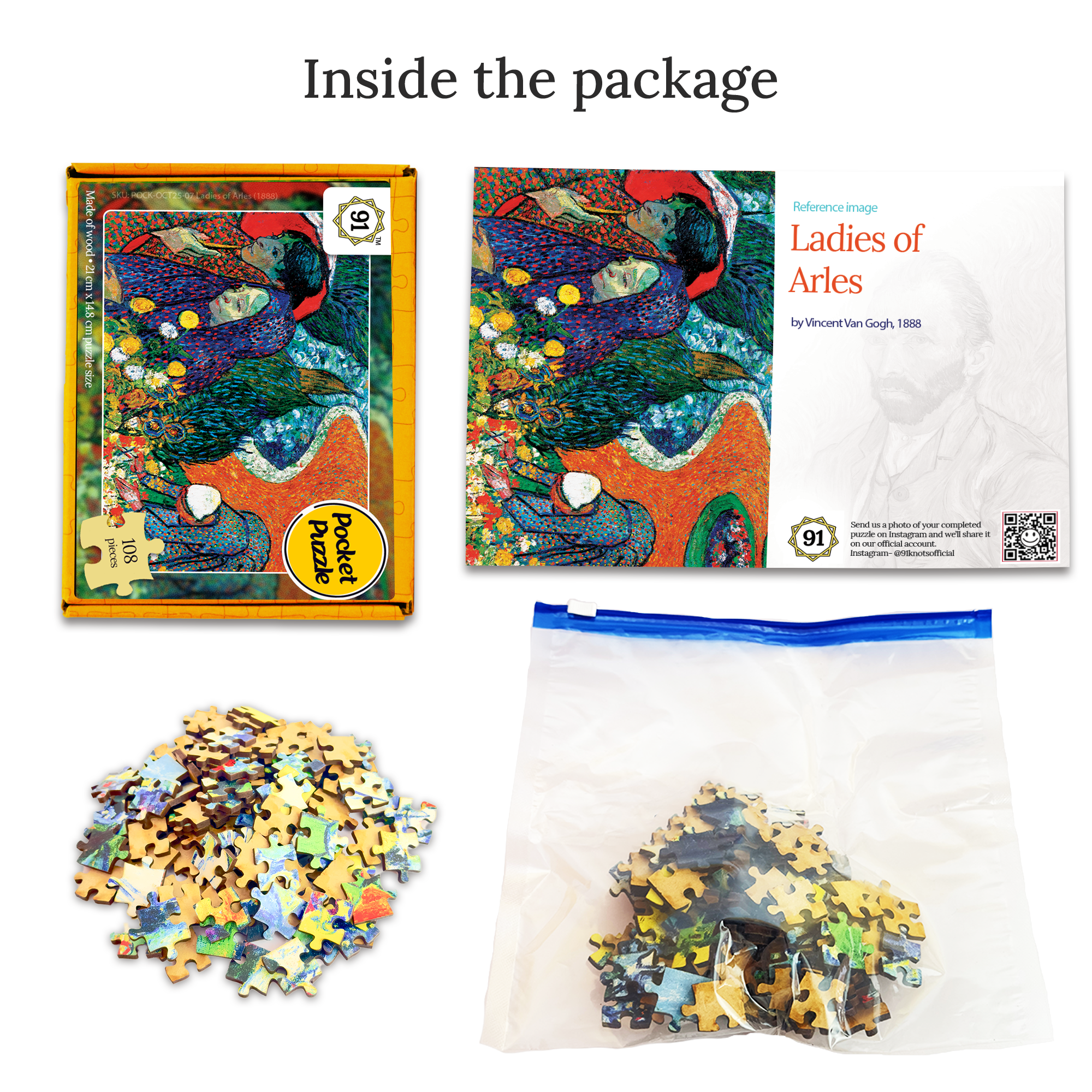 Ladies of Arles (1888) Pocket Puzzle