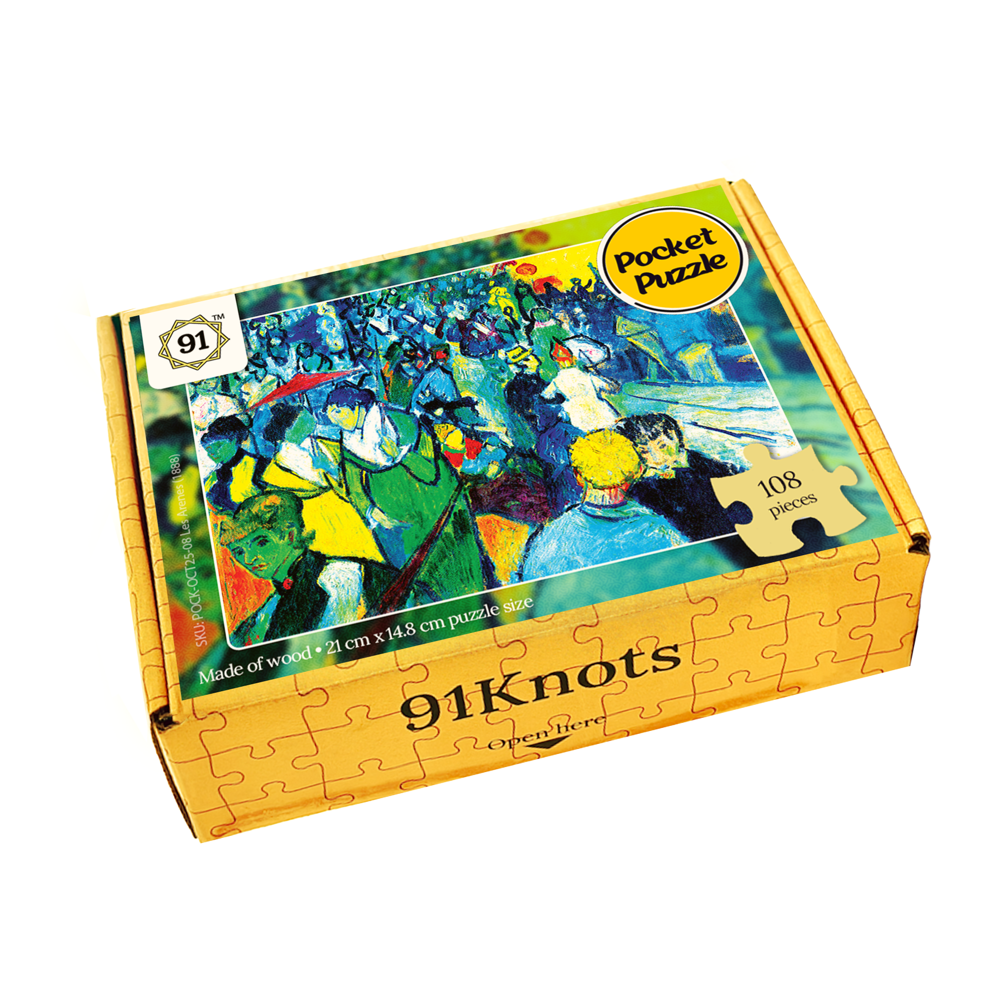 Les Arenes (1888) Pocket Puzzle