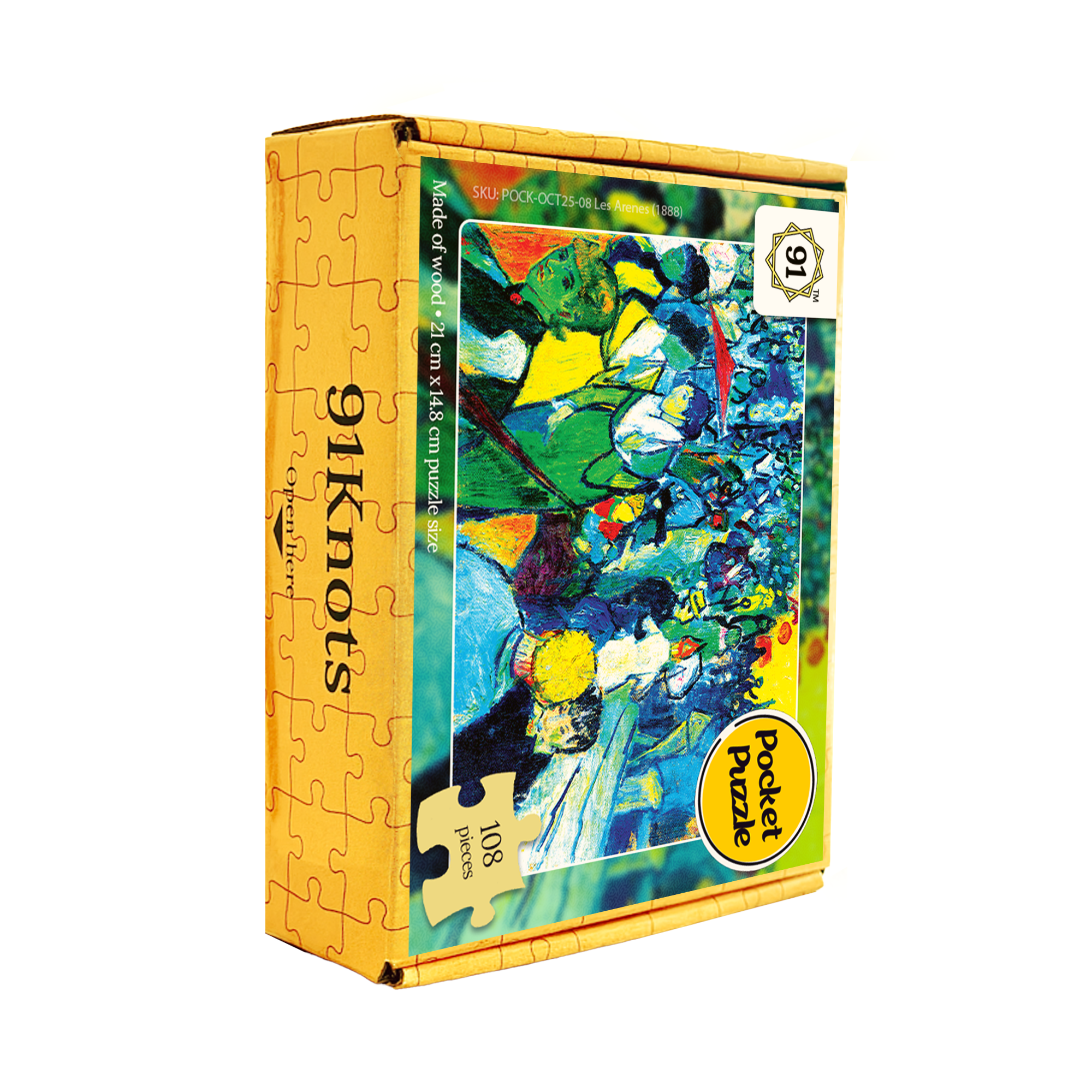 Les Arenes (1888) Pocket Puzzle