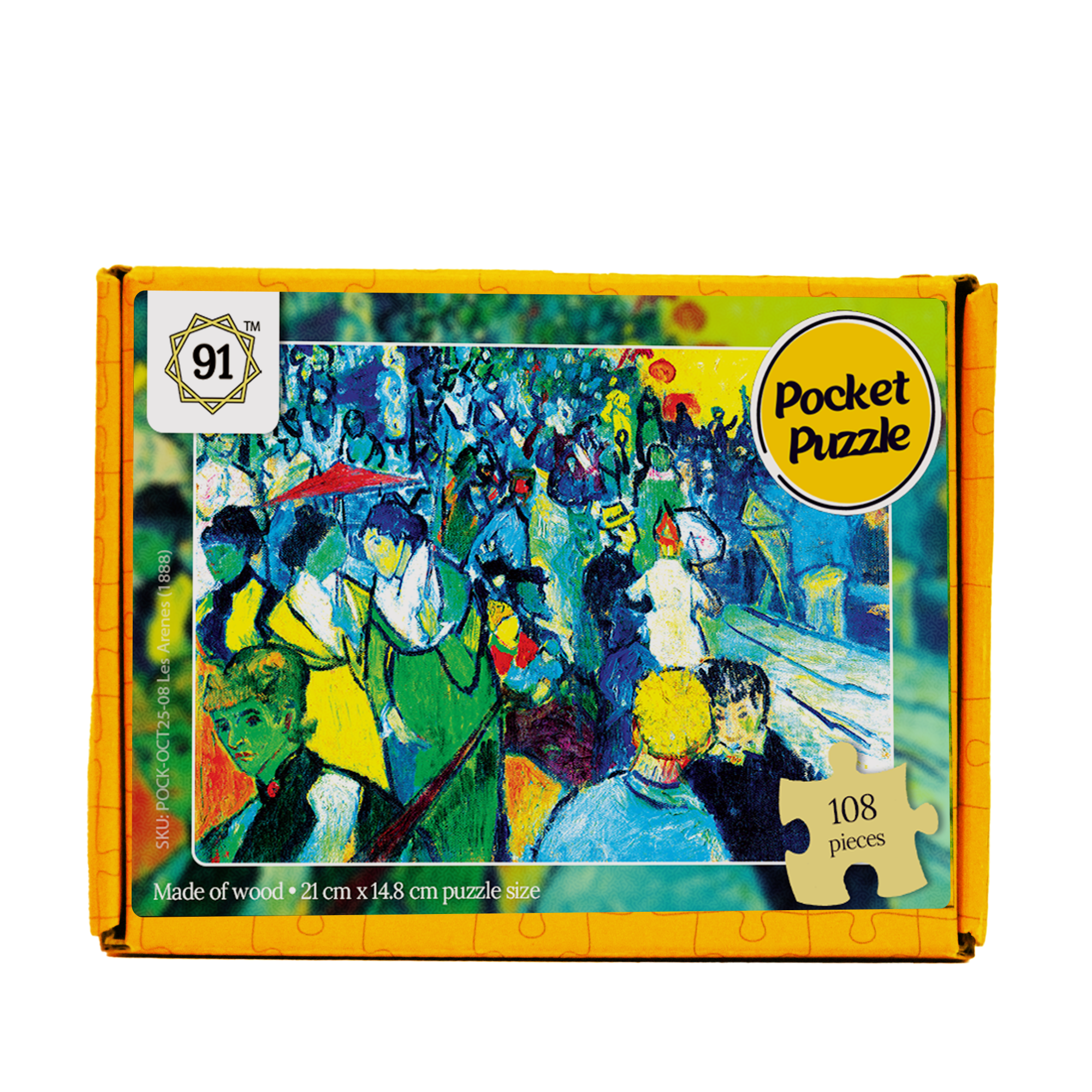 Les Arenes (1888) Pocket Puzzle