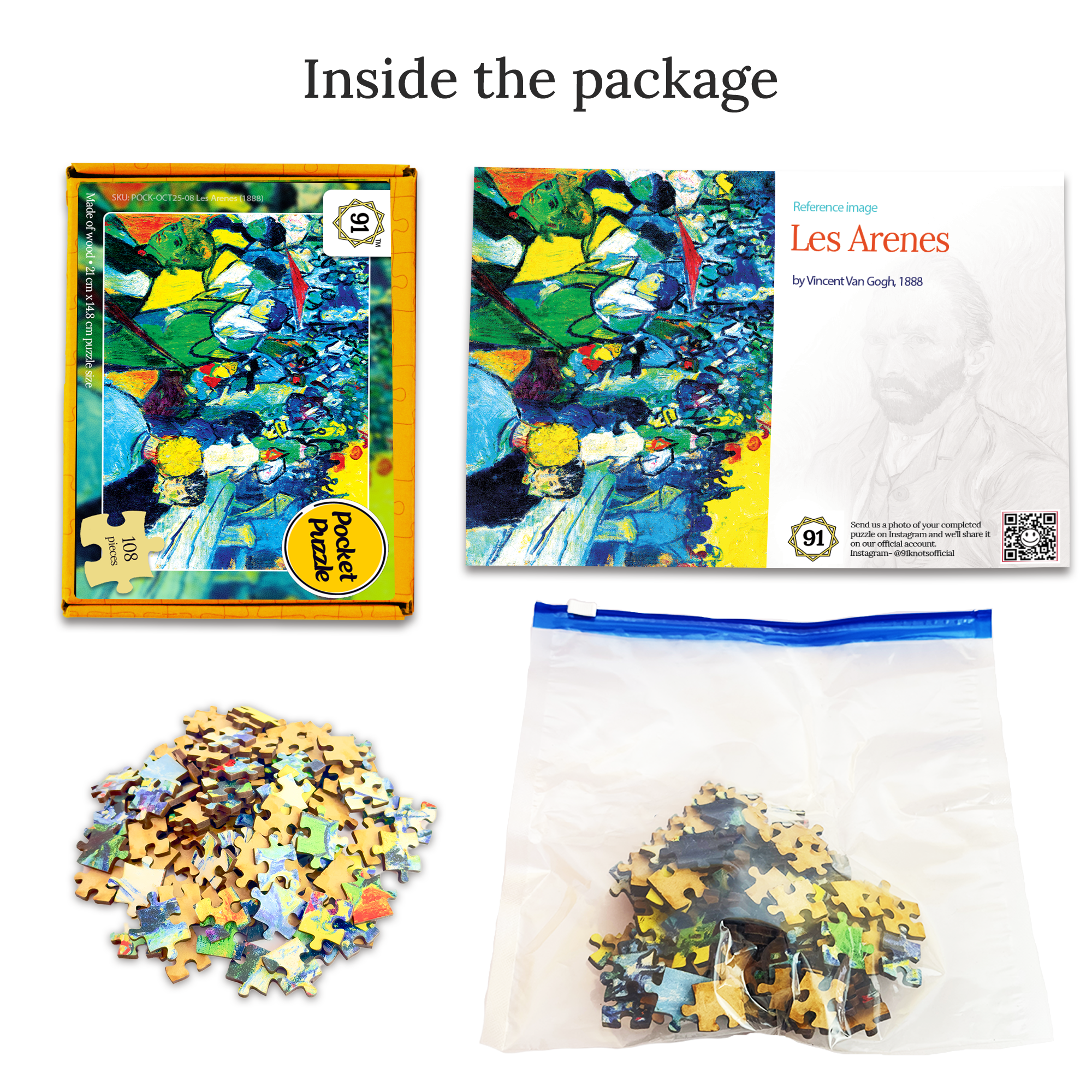 Les Arenes (1888) Pocket Puzzle
