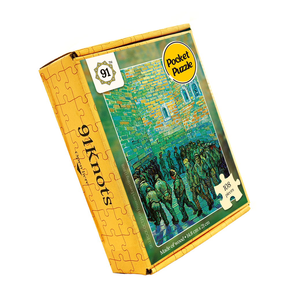 Prisoners Exercising (1890) Pocket Puzzle