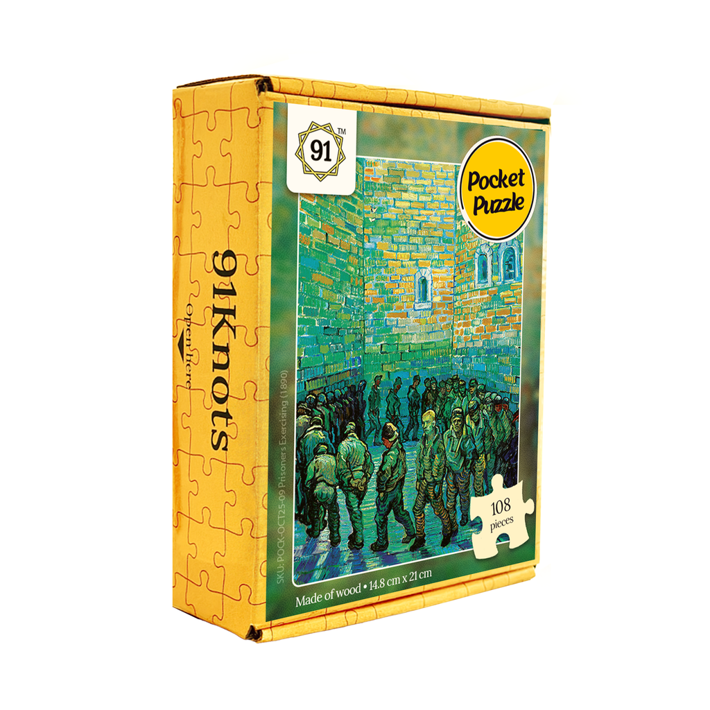 Prisoners Exercising (1890) Pocket Puzzle