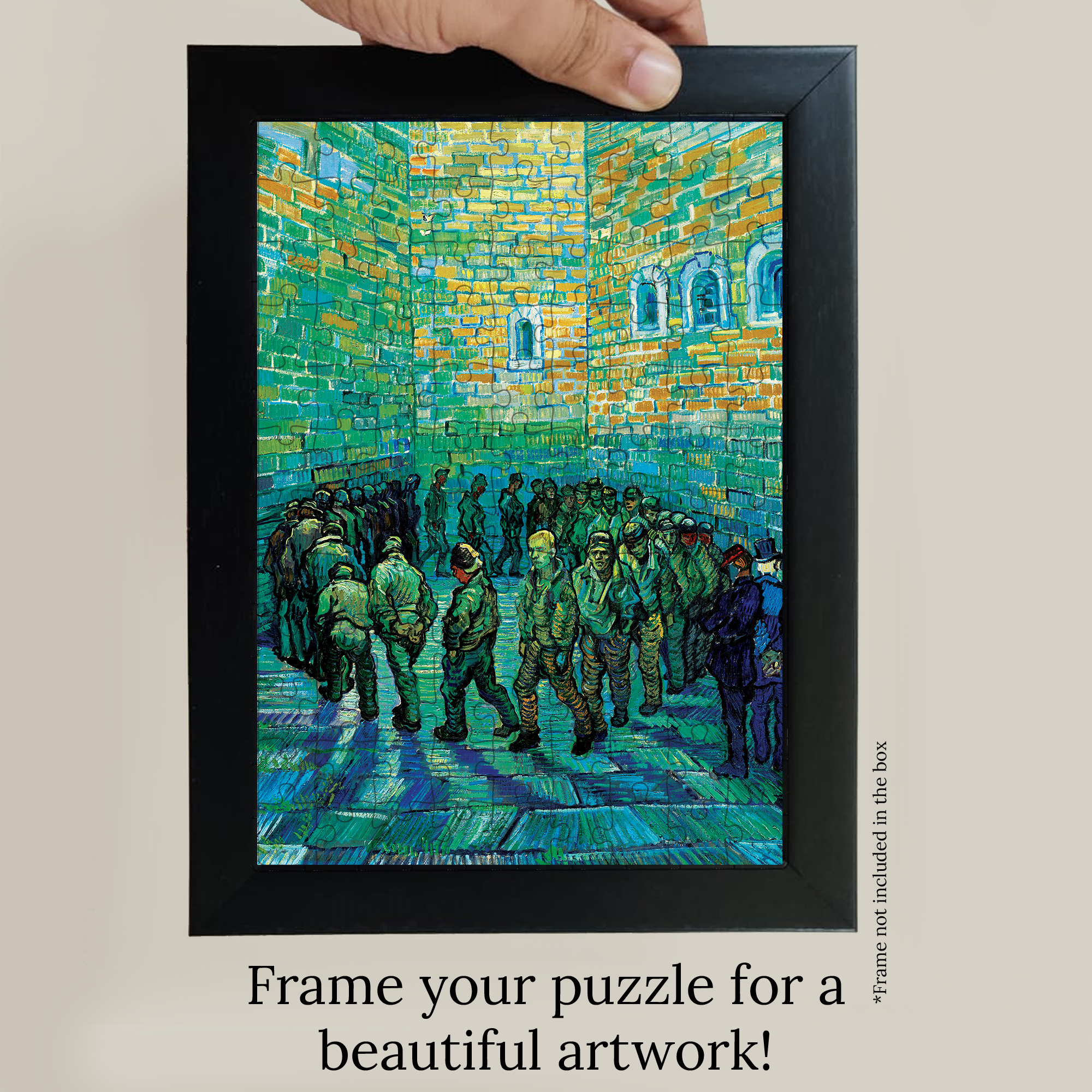 Prisoners Exercising (1890) Pocket Puzzle