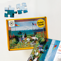 Garden at Sainte-Adresse (1867) Pocket Puzzle