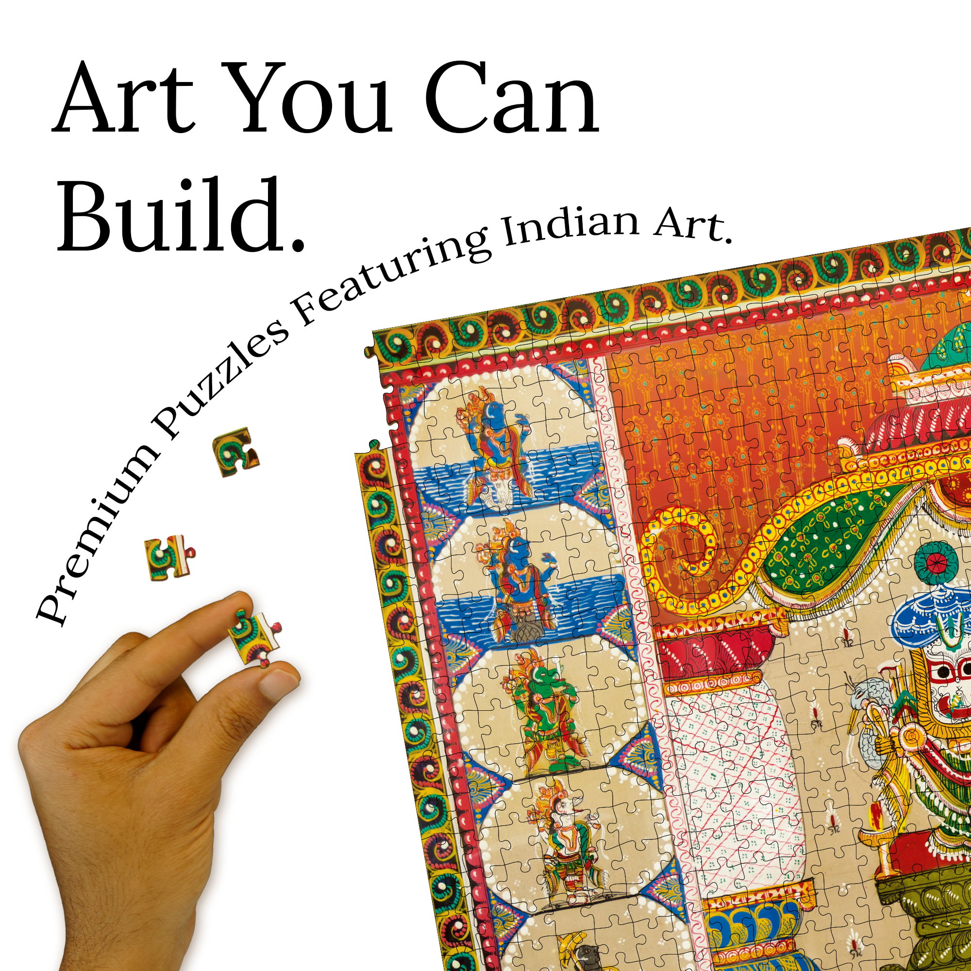 Puri Jagannath 1000 pcs Painting X Puzzle